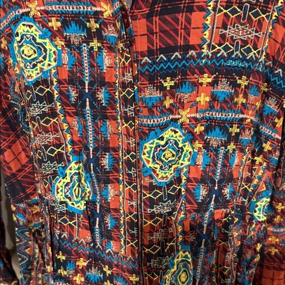 Boho button down - Picture 3 of 3